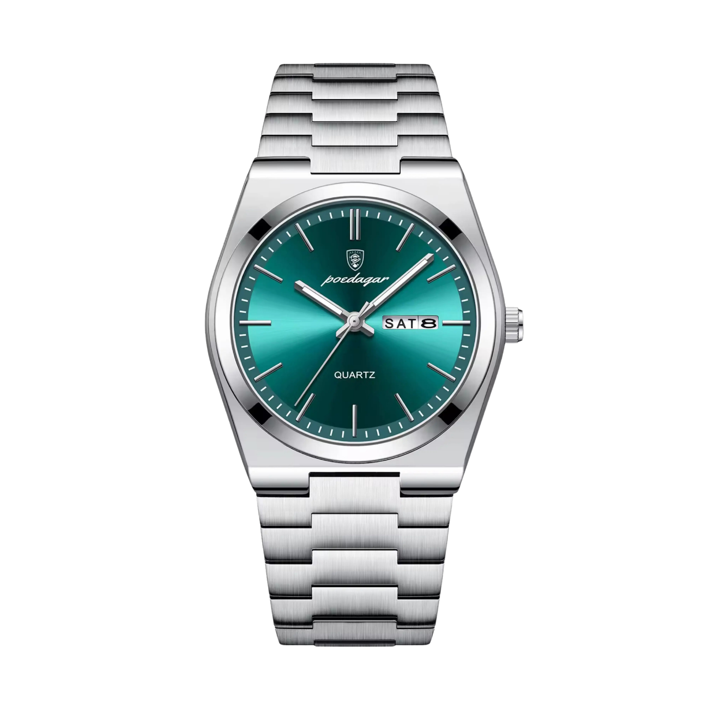 Mens Watch Stainless Steel Silver | Quartz
