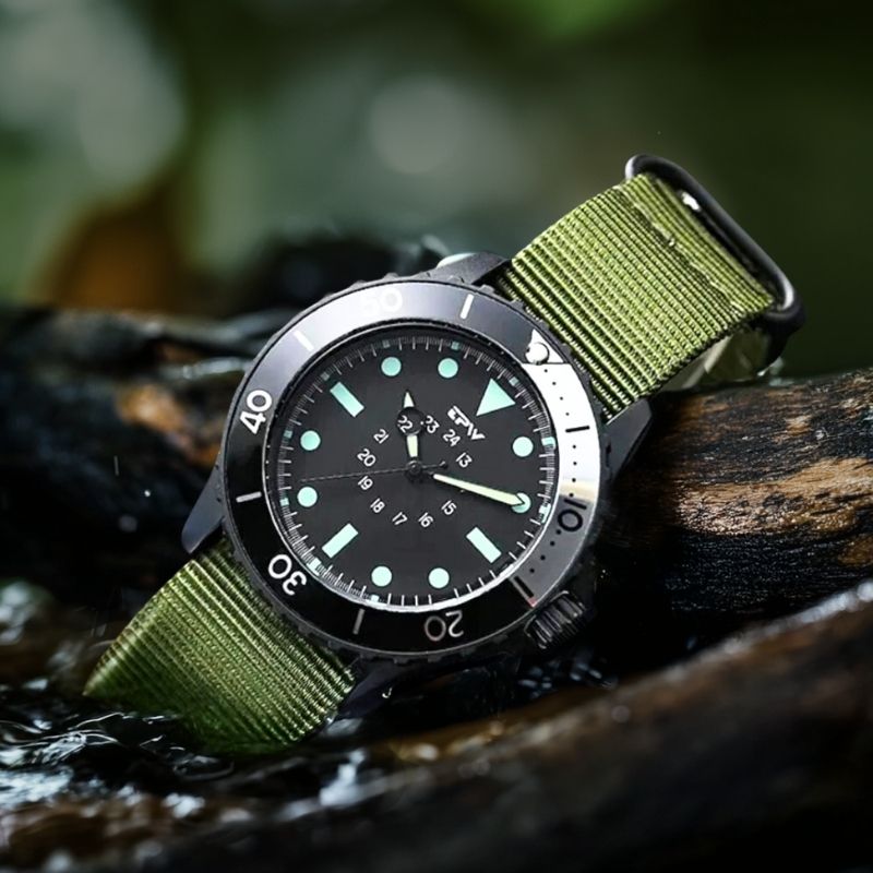 Mens Tactical Field Watch | Diving Style