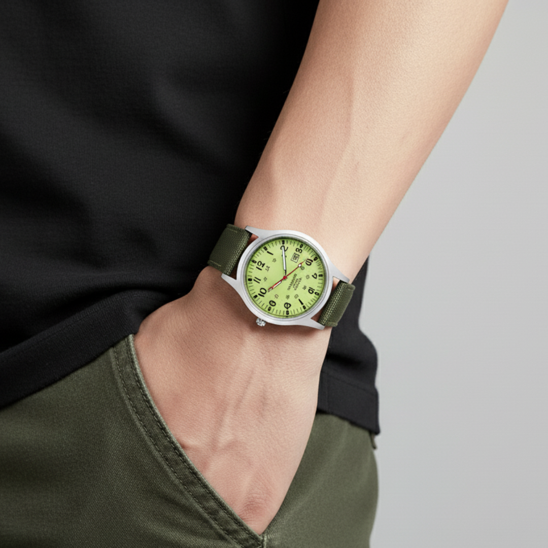 Mens Military Style Watch | Outdoor Design