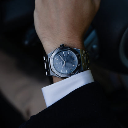 Mens Classic Watch | Silver & Stainless Steel