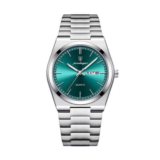 Mens Watch Stainless Steel Silver | Quartz