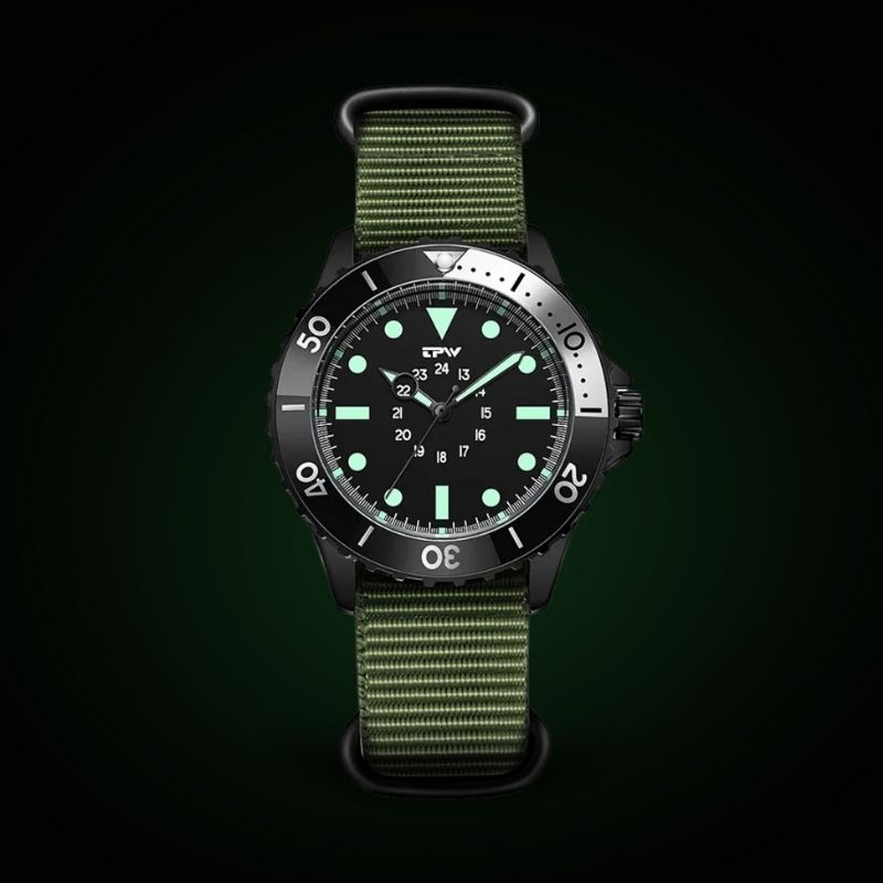 Mens Tactical Field Watch | Diving Style