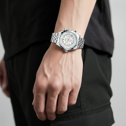 Stainless Steel Mechanical Watch | Mens Watch