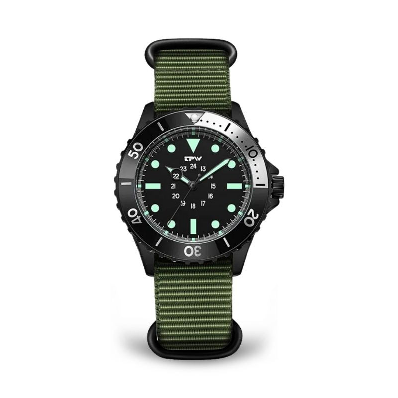 Mens Tactical Field Watch | Diving Style