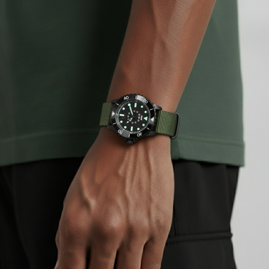 Mens Tactical Field Watch | Diving Style