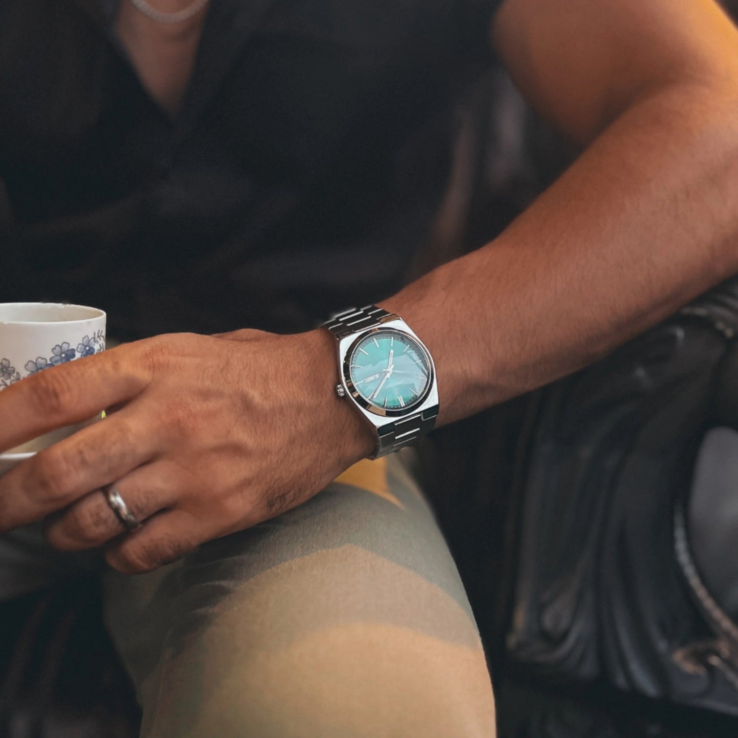 Mens Watch Stainless Steel Silver | Quartz