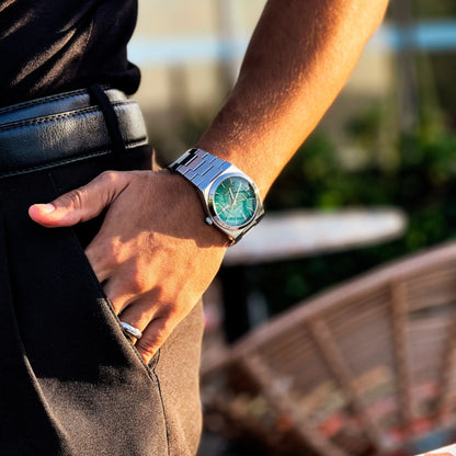Mens Watch Stainless Steel Silver | Quartz